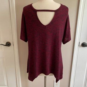 - Juicy Couture SOFT sweater top cut out L - XL Beautiful